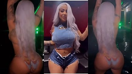 Yailin La Mas Viral y su Culo Gordo en Bikini